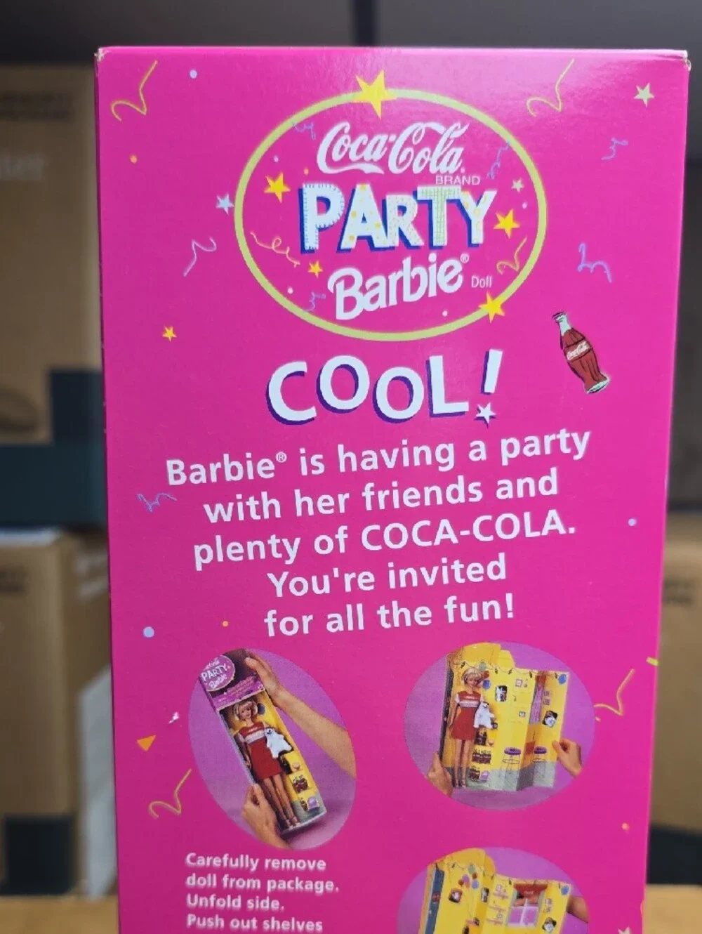 Coca Cola Barbie Party Doll 1998 Special Edition
